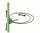 PflanzenBalance,  Größe L der Pflanzenhalter Staudenhalter | individuell verstellbar | robust und witterungsbeständig | perfekt für Stauden, Sträucher, Blumen und Gräser | Größe L von Ø40-75cm